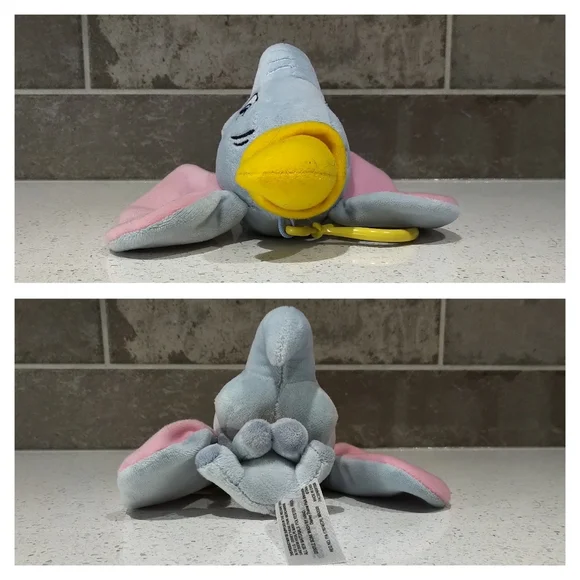 Disney Parks Wishables Plush Ornament Dumbo The Flying Elephant Series Dumbo - Picture 5 of 6